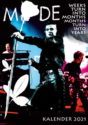 Depeche Mode Wandkalender Magazin A3 2021 inkl. DM Taschenspiegel