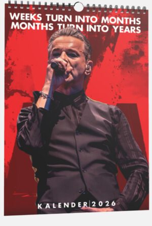 Depeche Mode A3 Wandkalender  2026 mit A1 Poster