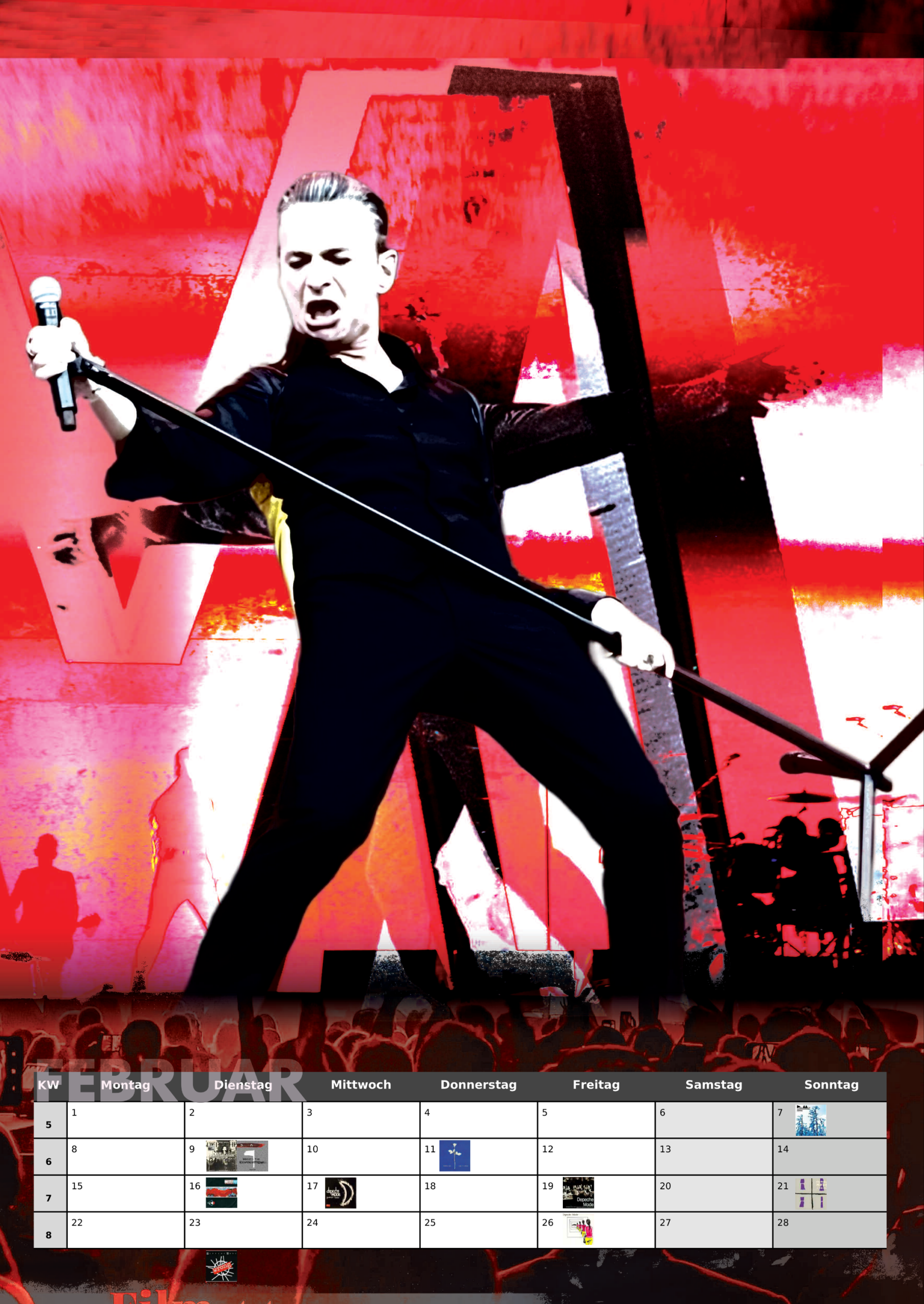 Depeche Mode Kalender 2027 Din A3 – Bild 7