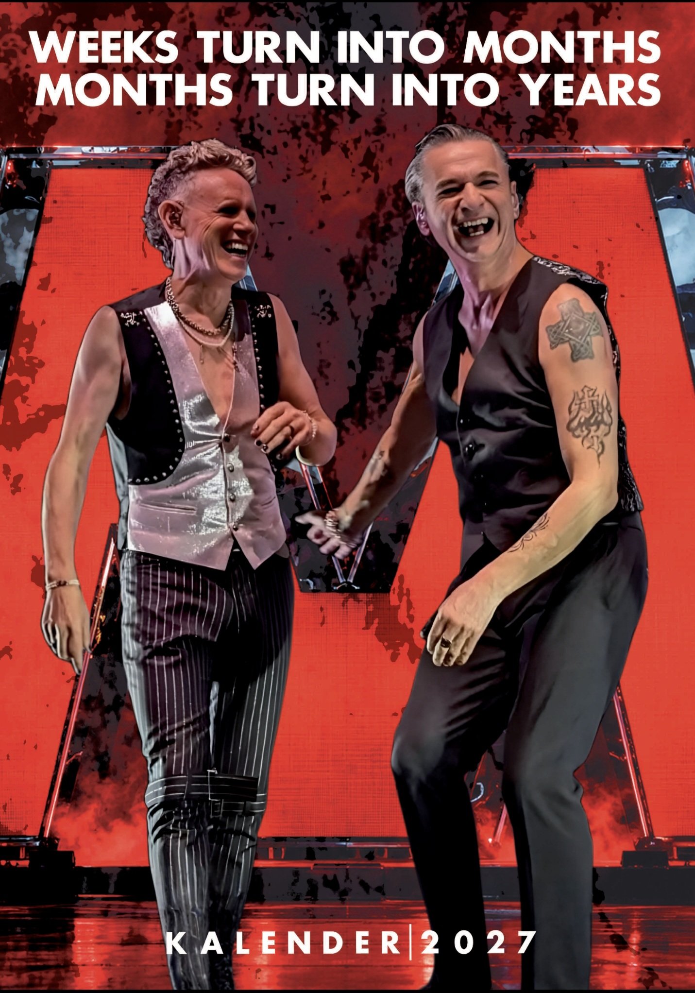 Depeche Mode Kalender 2027 Din A3