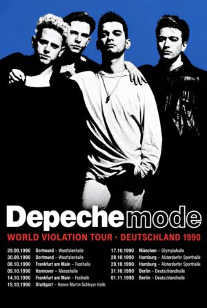 Depeche Mode World Violation Deutschland Poster A1