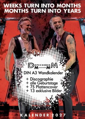 Depeche Mode Kalender 2027 Din A3
